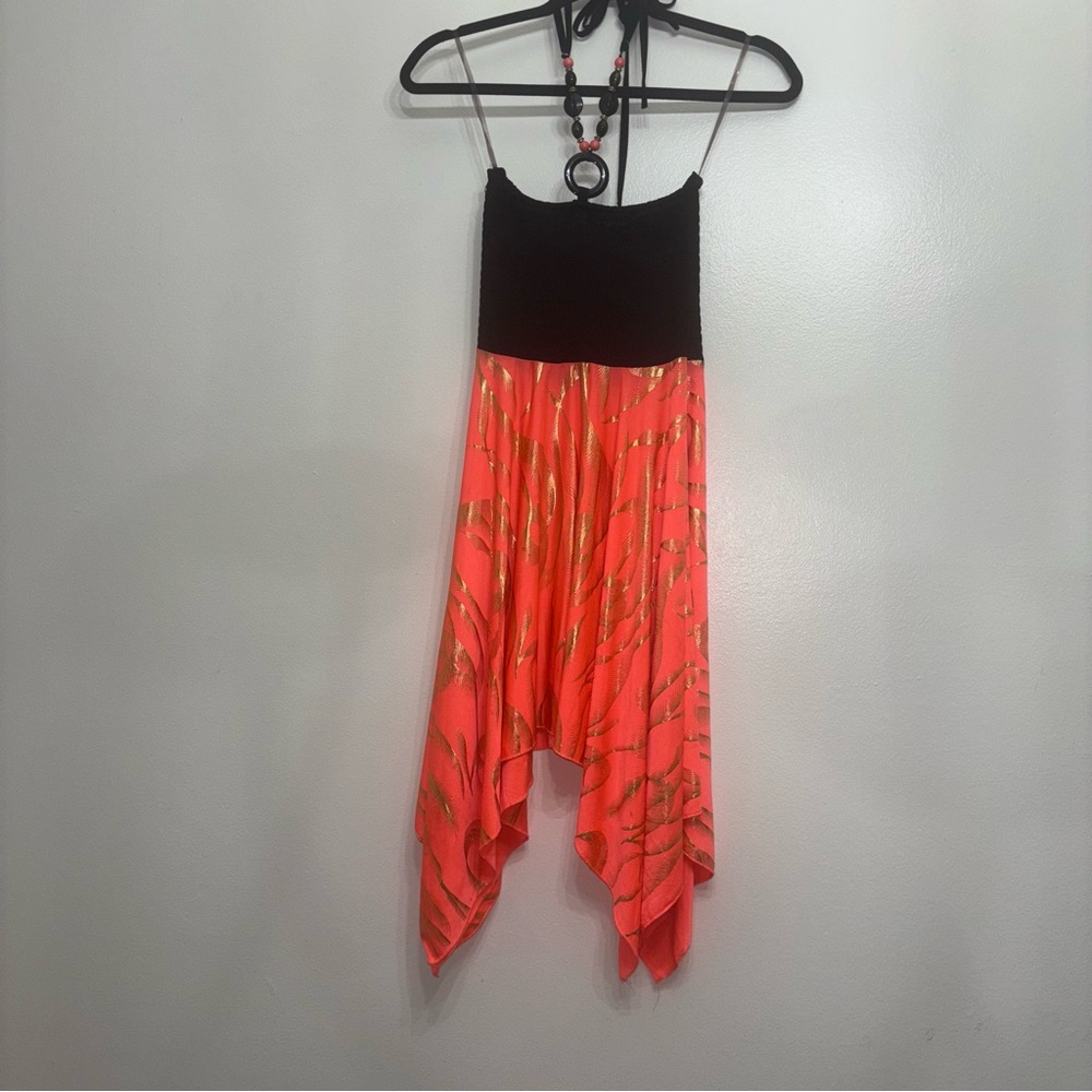 Stylish Black and Pink Women's Skirt